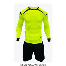 Goalkeeper Jersey Neon Yellow Black
