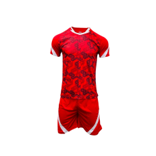 Sublimated Red/white/black kit