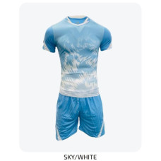 Men's Soccer Kit Sky White