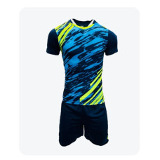 Men's Soccer Kit Blue Yellow