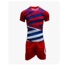 Men's Soccer Kit Red White