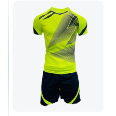 Men's Soccer Kit Yellow Grey