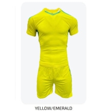 Men's Soccer Kit Yellow Emerald