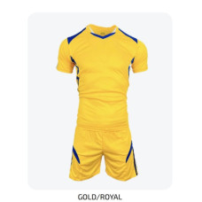 Men's Soccer Kit Gold Royal